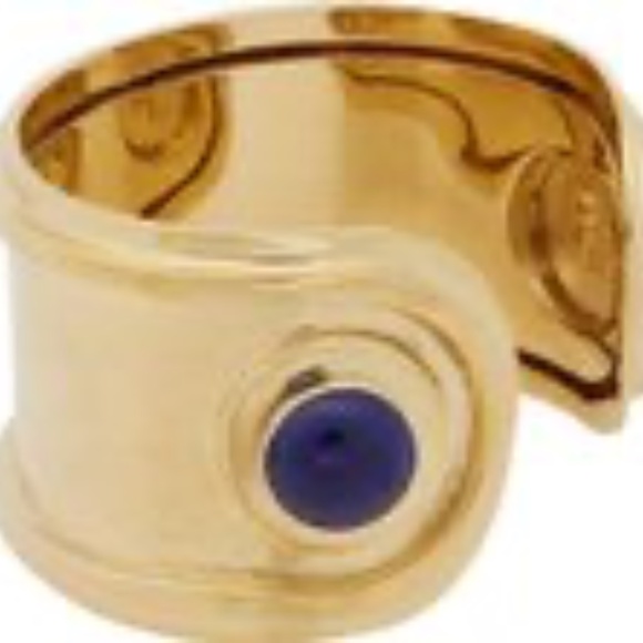 Pamela Love Oracle Cuff Bracelet NWOT Lapis Cabochons. - Picture 4 of 10